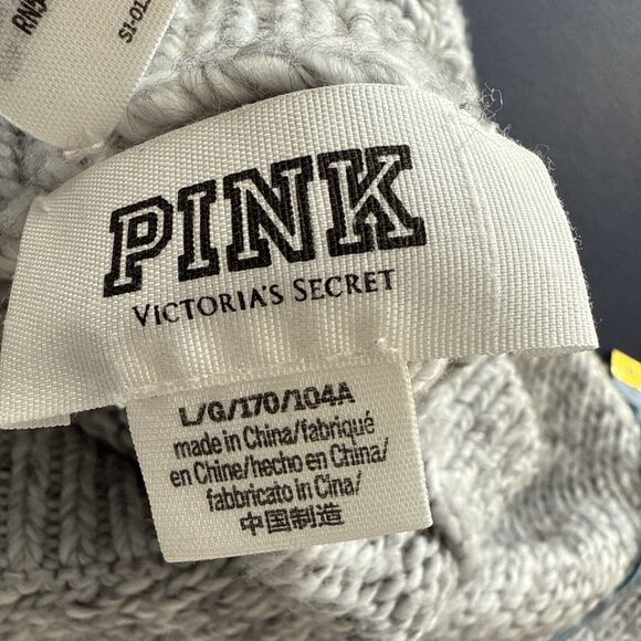 Pink Victoria Secret Women’s Y2K 2000 V-Neck Sweater ‎ L - Picture 9 of 10